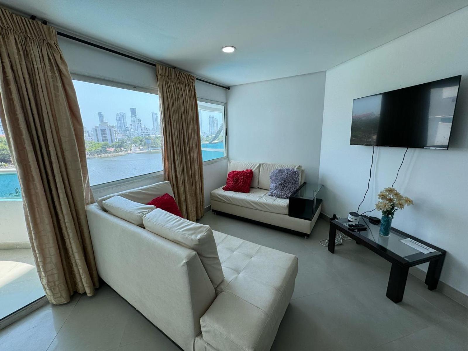 Apartamento En Laguito Ed Torres Del Lago 604 Icdi Cartagena Kültér fotó