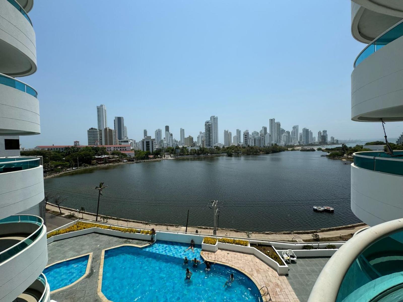 Apartamento En Laguito Ed Torres Del Lago 604 Icdi Cartagena Kültér fotó
